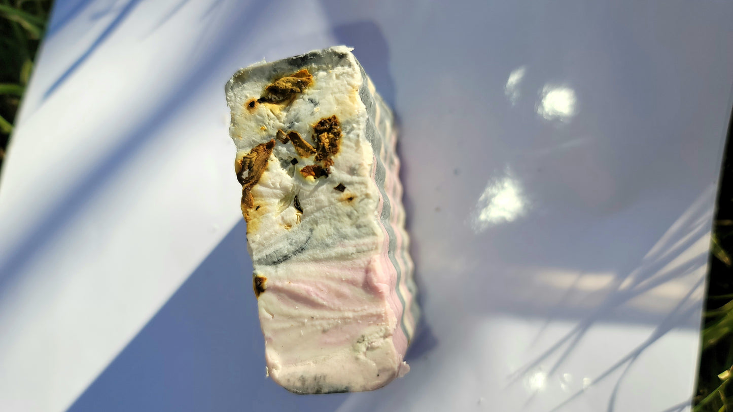 Rose Oolong Swirl Bar Soap