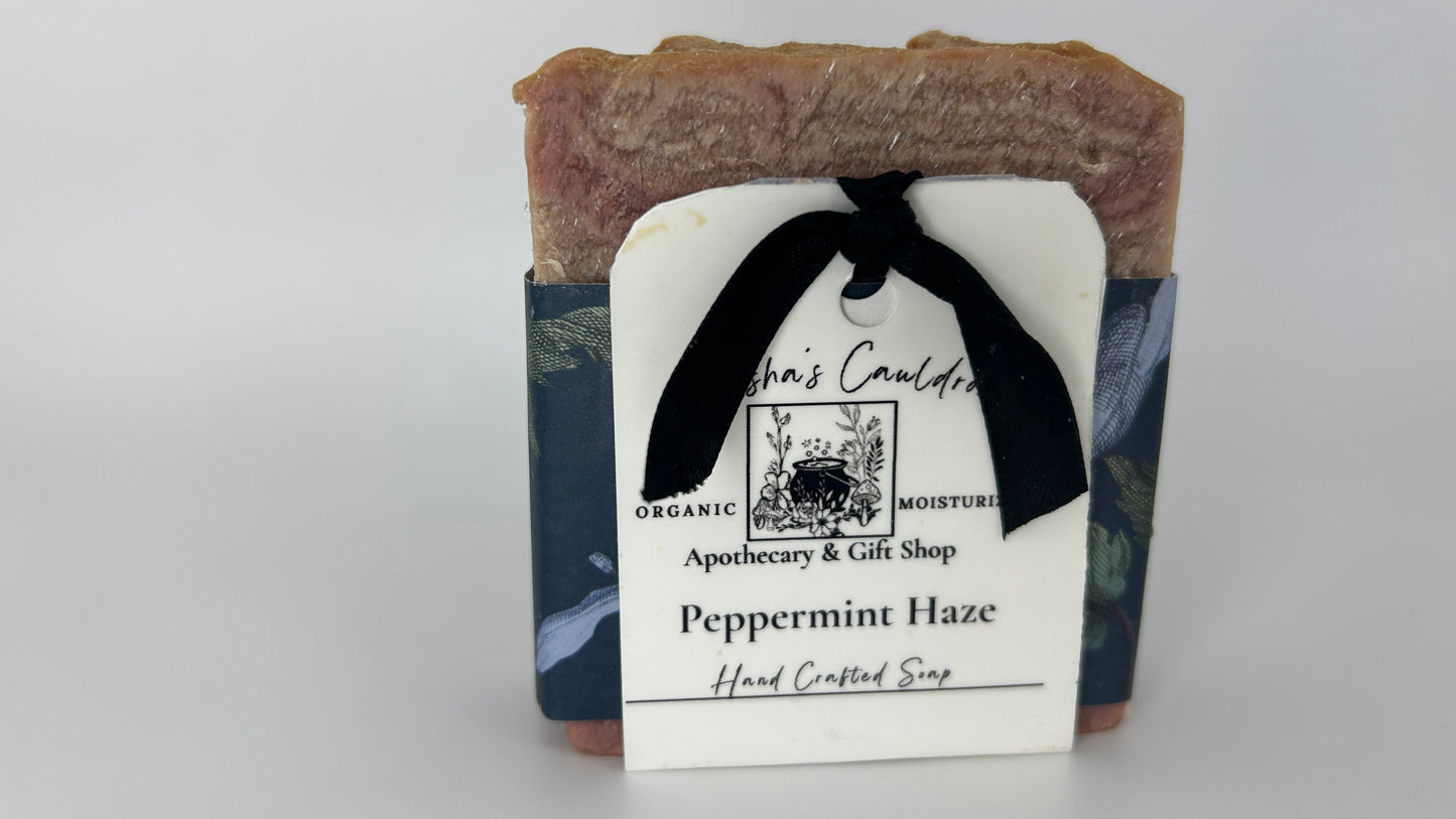 Peppermint Haze Cold Process Soap