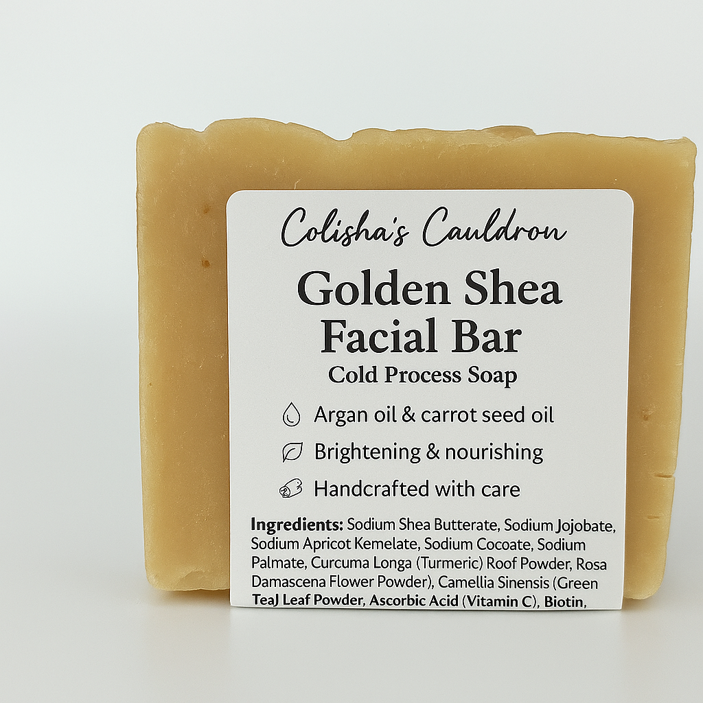 Golden Shea Facial Bar Soap