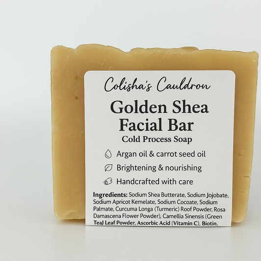 Golden Shea Facial Bar Soap